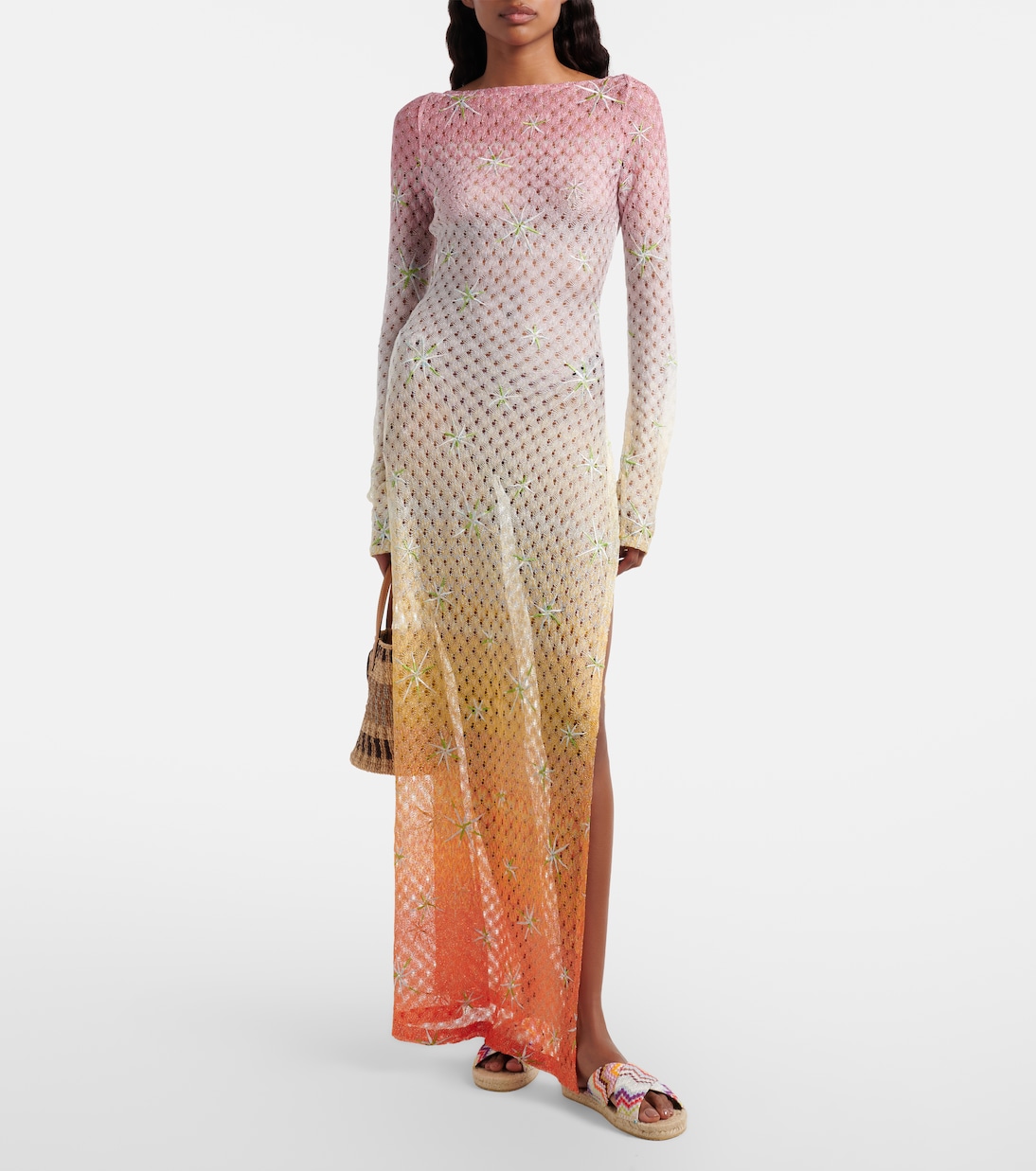 Harlow Zigzag lamé espadrille sandals | Missoni