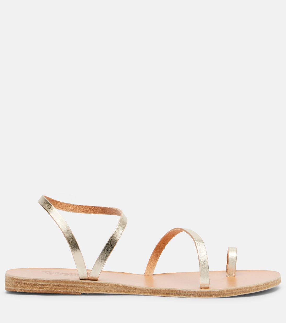 Metallic leather sandals | Ancient Greek Sandals