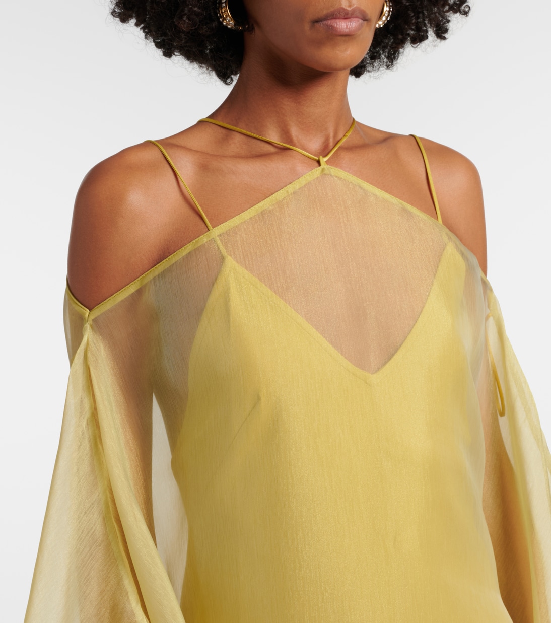 Sza Sza Spirito organza kaftan | Taller Marmo