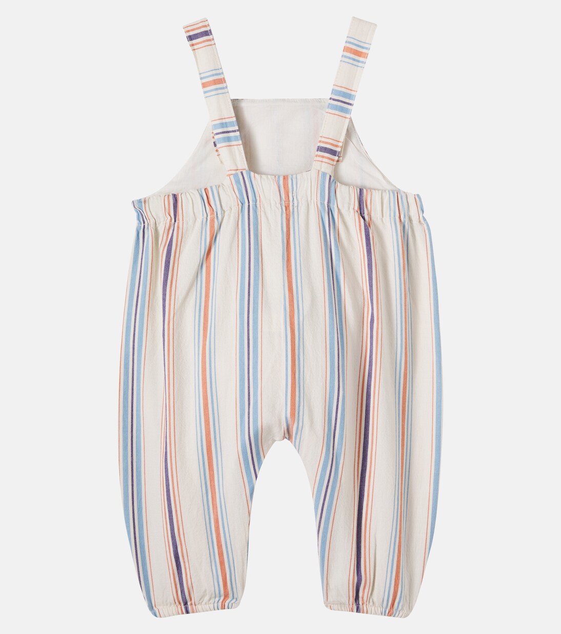 Baby Ranger striped cotton overalls | Cozmo