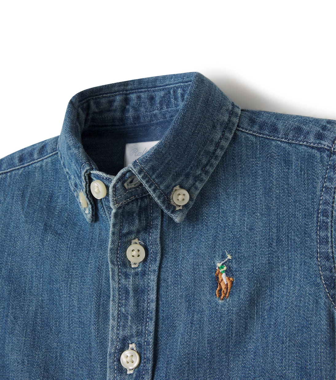 Baby cotton chambray shirt | Polo Ralph Lauren Kids