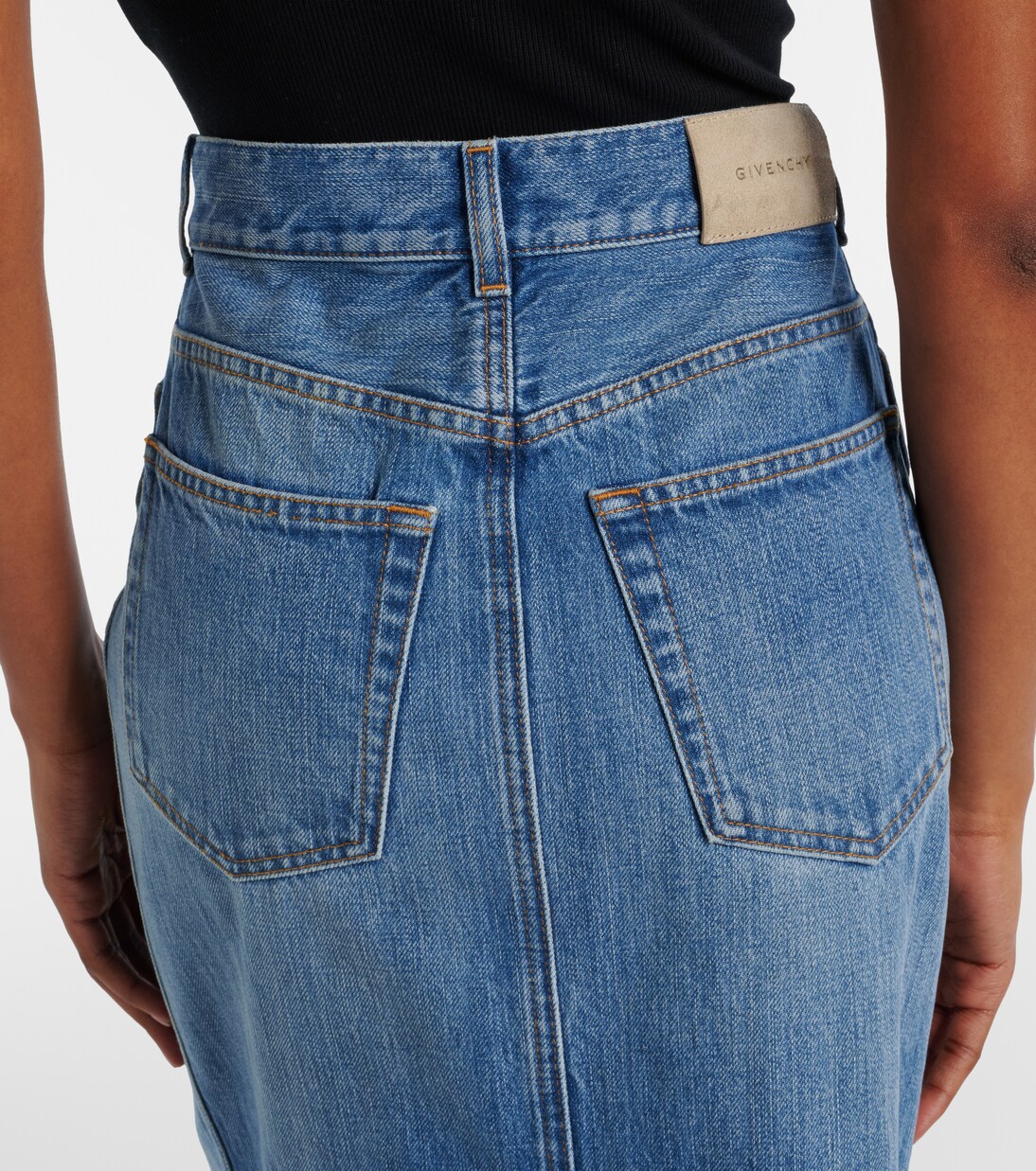 High-Rise-Jeansrock | Givenchy