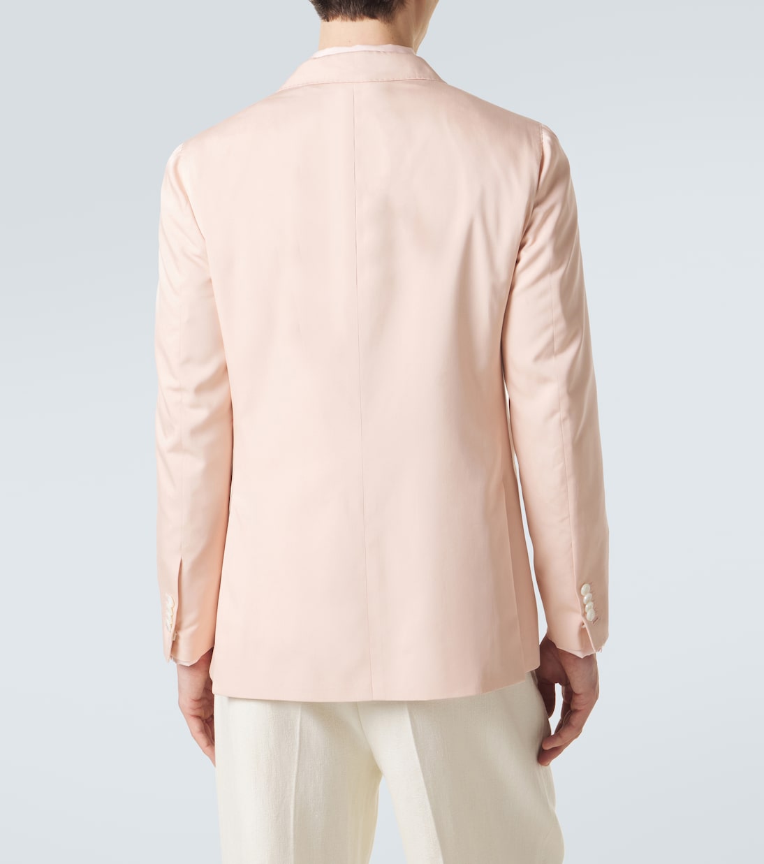 Richard double-breasted silk blazer | Umit Benan