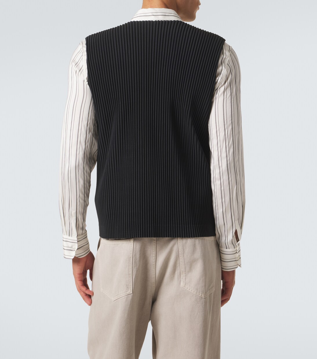 Basics pleated vest | Homme Plissé Issey Miyake