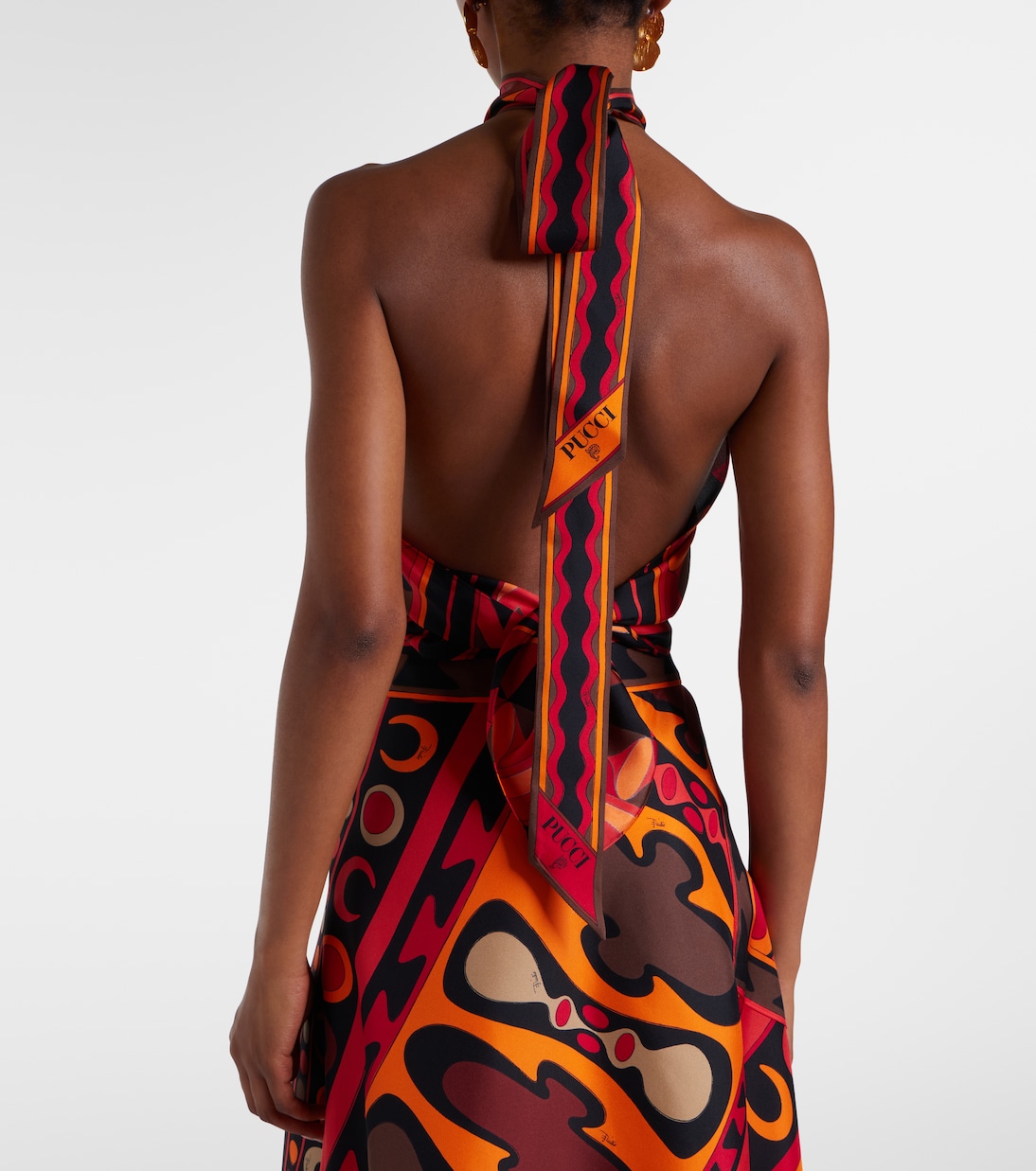 Manuba silk twill top | Pucci