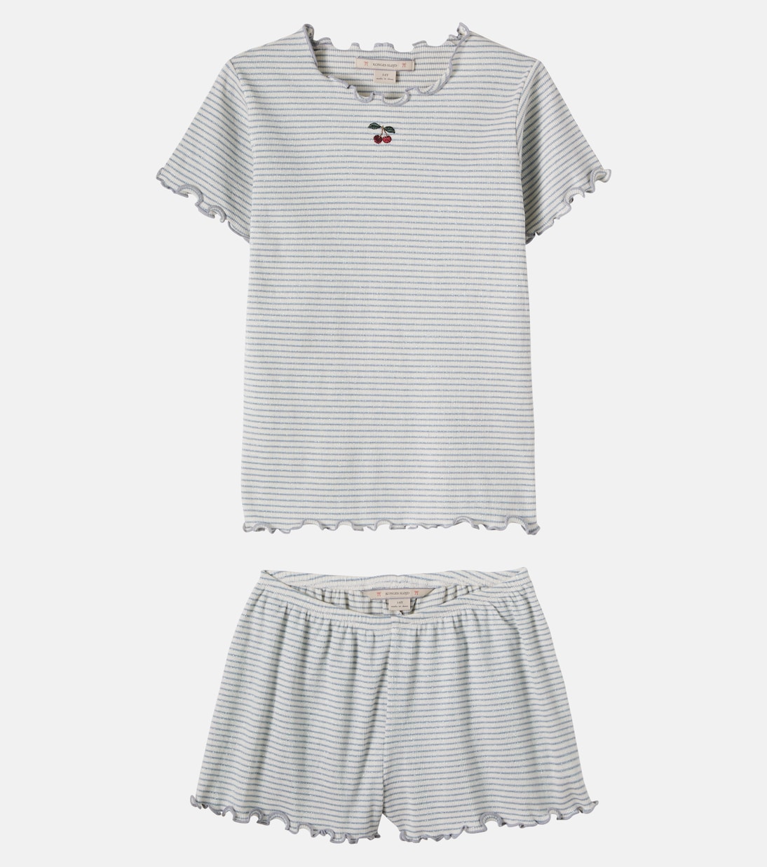Roli striped cotton-blend T-shirt and shorts set | Konges Sløjd