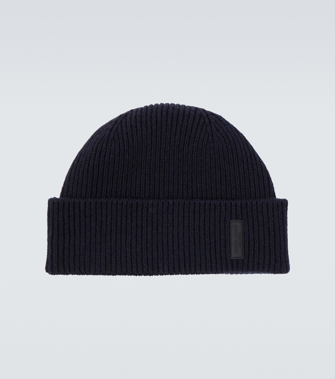 Ribbed-knit cashmere beanie | Giorgio Armani