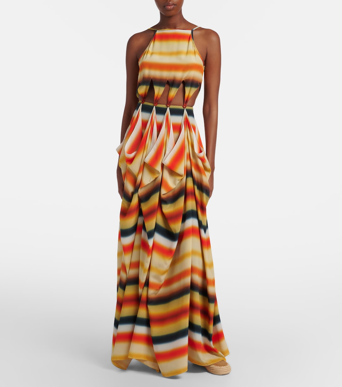 Paula's Ibiza Maxikleid aus Seide | Loewe