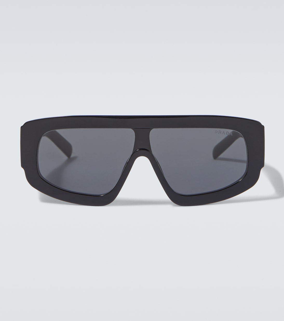 Logo shield sunglasses | Prada