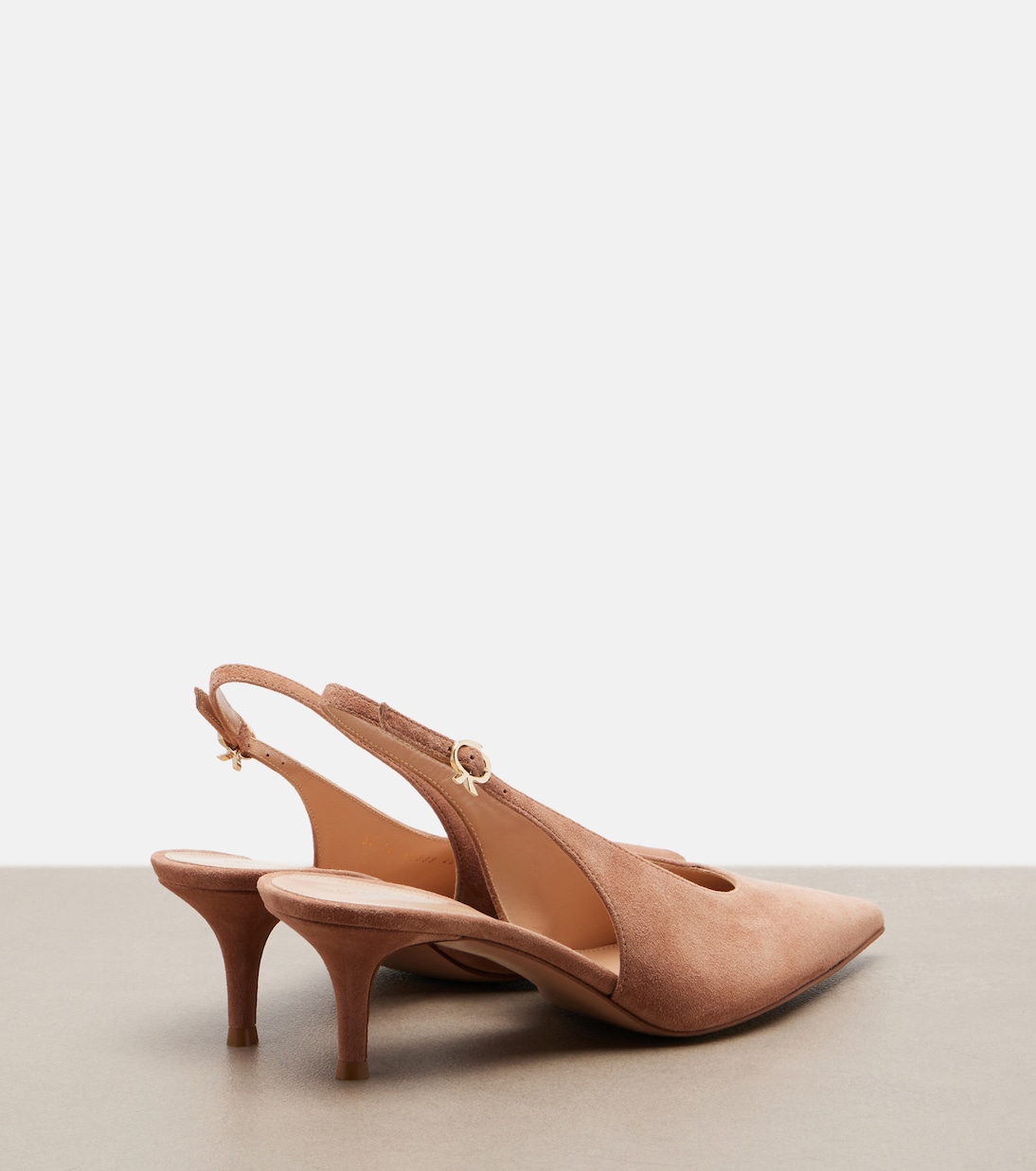 Robbie suede slingback pumps | Gianvito Rossi