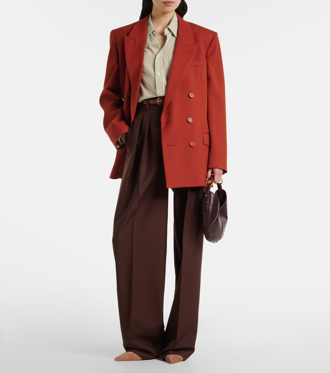 Robbie suede slingback pumps | Gianvito Rossi