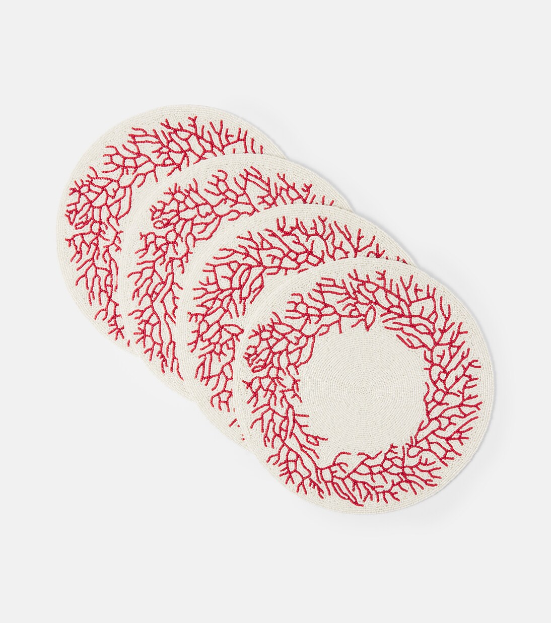 Set of 4 beaded placemats | Les-Ottomans