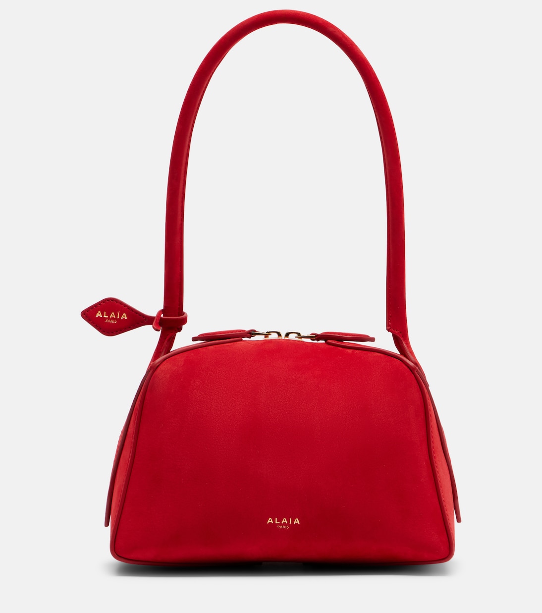 Schultertasche Le Bouledgue Small aus Veloursleder | Alaïa