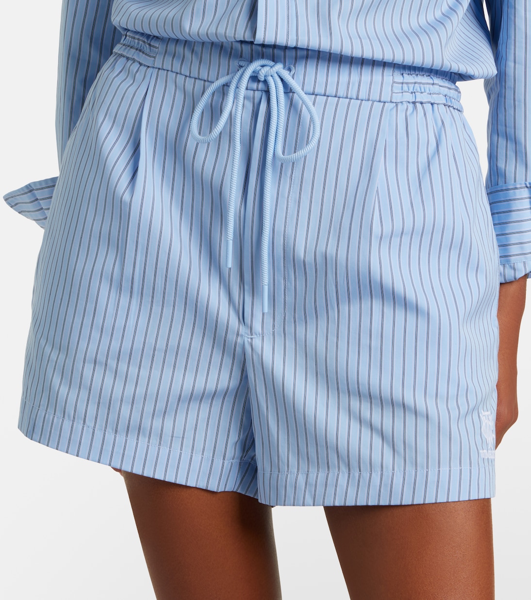 x Wimbledon striped cotton shorts | Polo Ralph Lauren