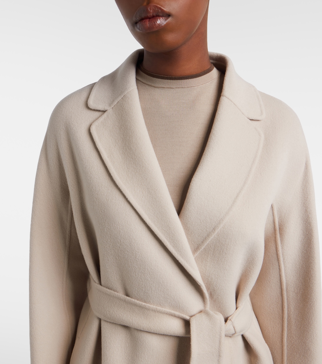 Abrigo envolvente de lana | 'S Max Mara