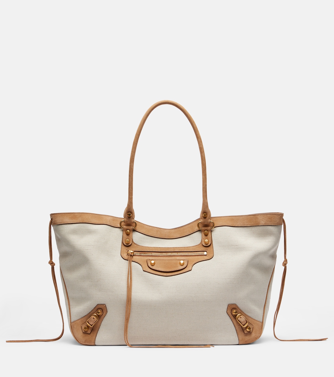 Le City Beach Medium canvas tote bag | Balenciaga
