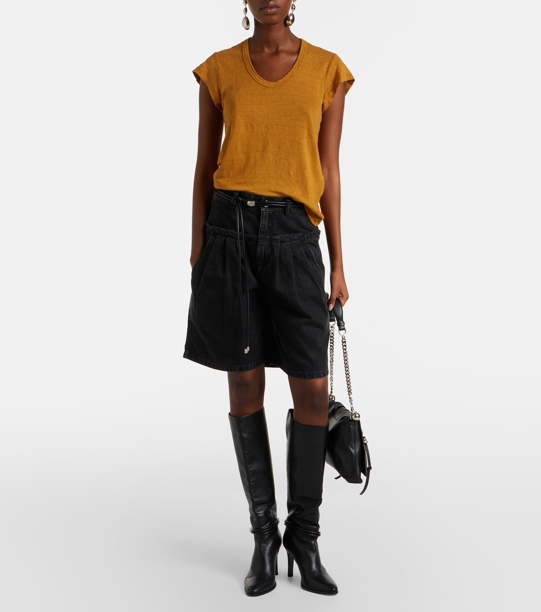 Iselle denim Bermuda shorts | Marant Etoile