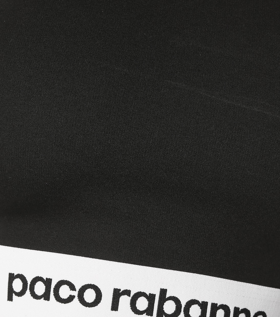 Cropped-Top aus Jersey | Rabanne