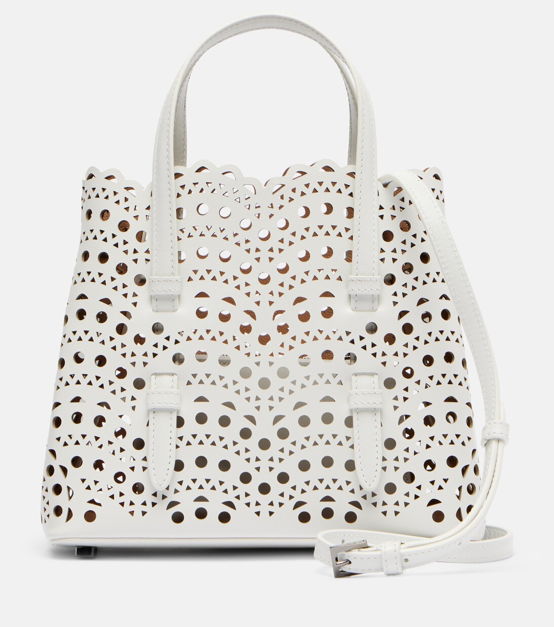 Le Mina 20 New Vienne leather tote bag | Alaïa