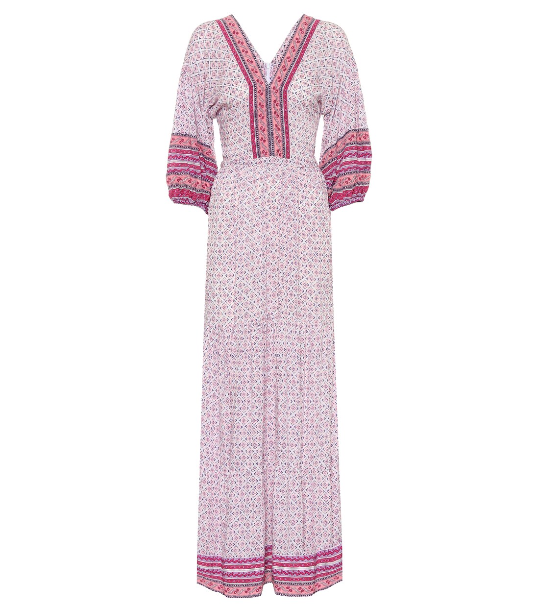 Bedrucktes Maxikleid Mya | Poupette St Barth