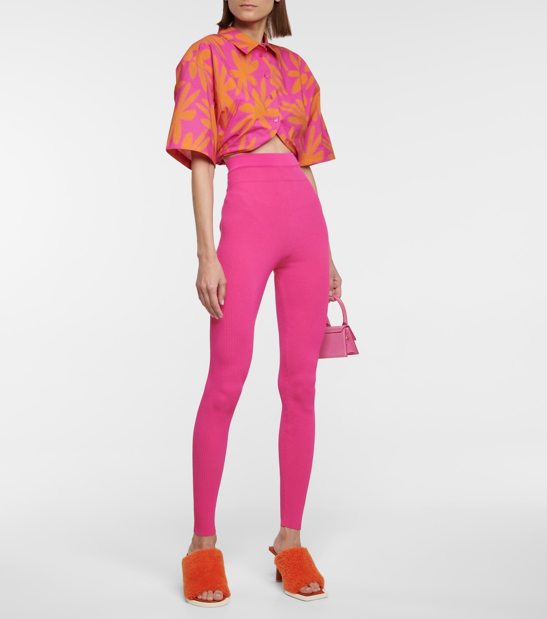 Pantoletten Les Mules Carrés Ronds | Jacquemus