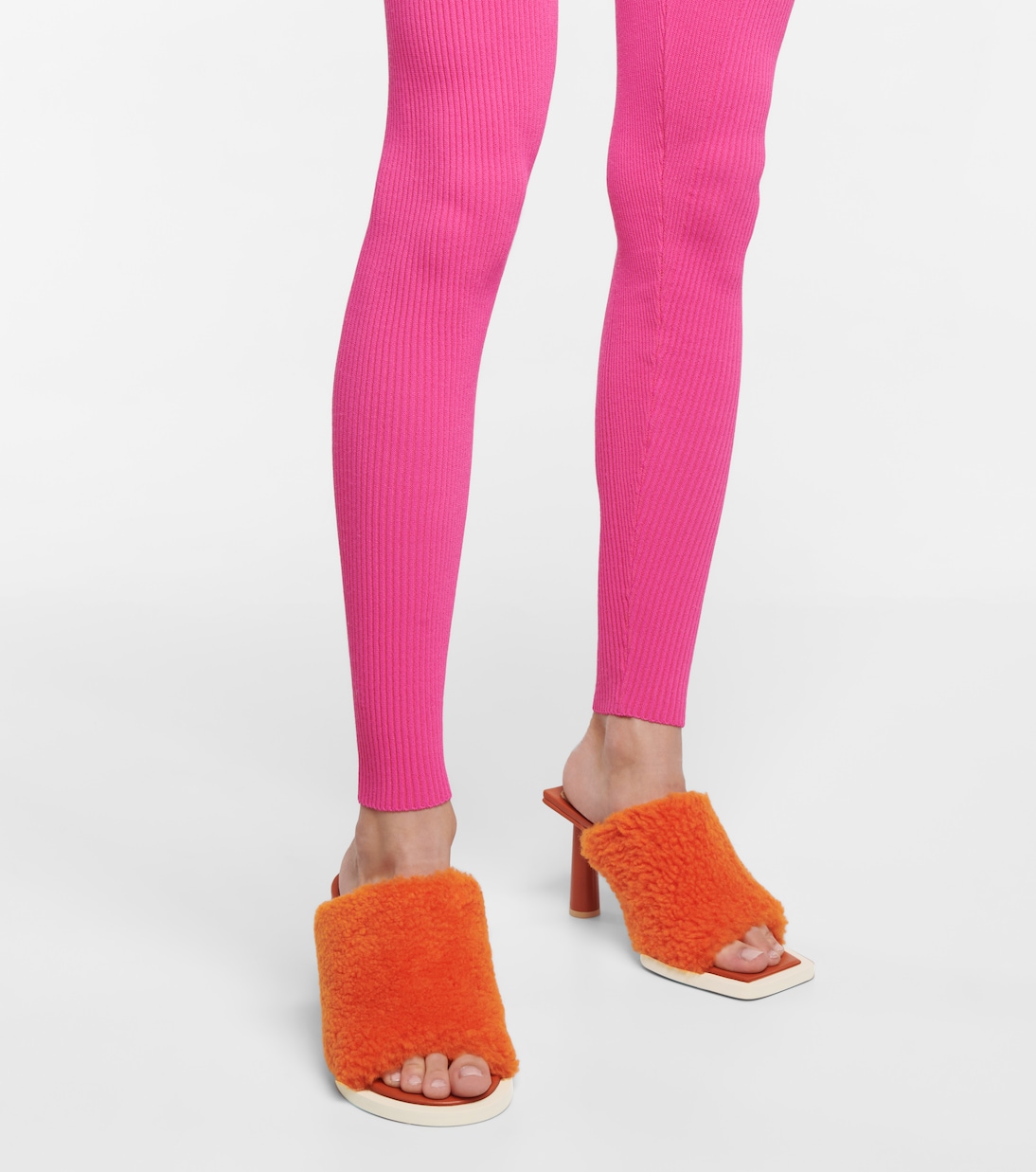 Pantoletten Les Mules Carrés Ronds | Jacquemus