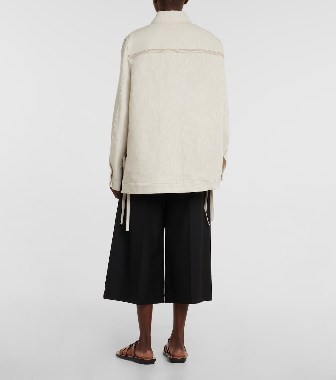 Jacke aus Baumwolle und Leinen | Loewe
