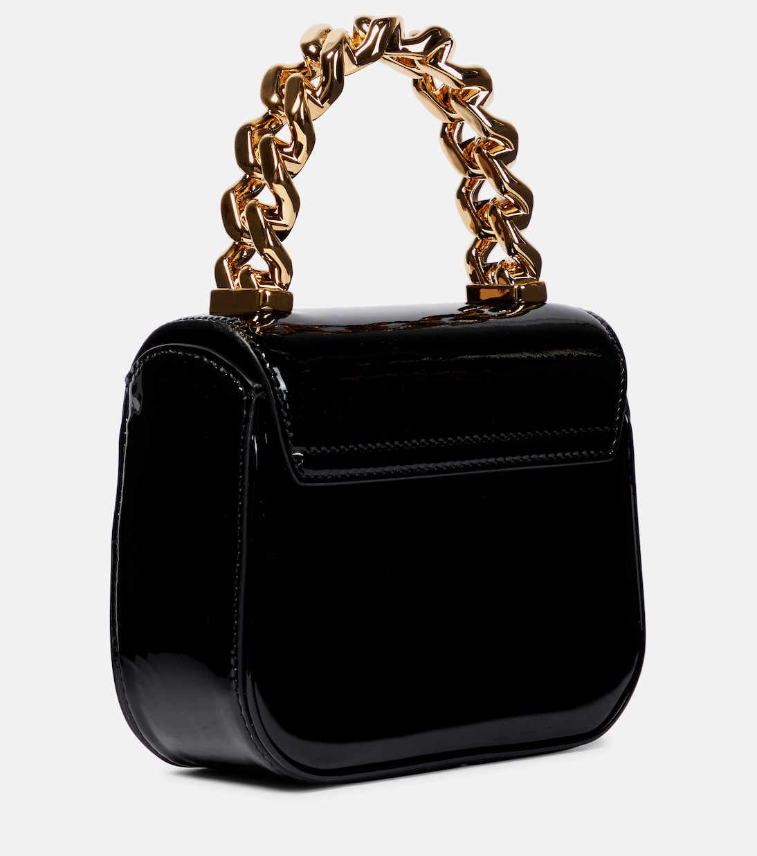 Tote Bag La Medusa Mini aus Lackleder | Versace