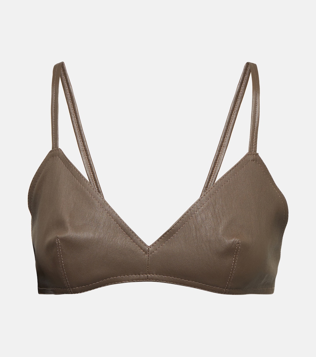 Bralette Sierra aus Leder | The Mannei