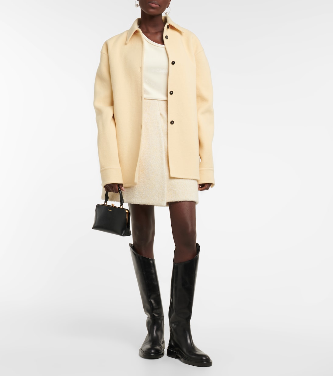 Top aus Samt | Jil Sander