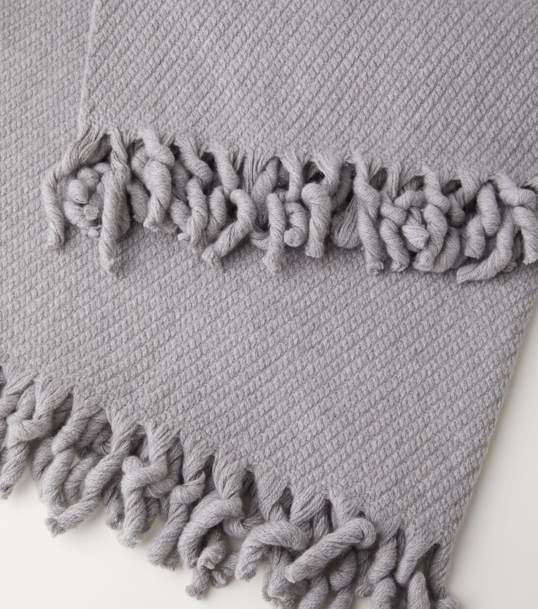 Logo jacquard cashmere throw | Loro Piana