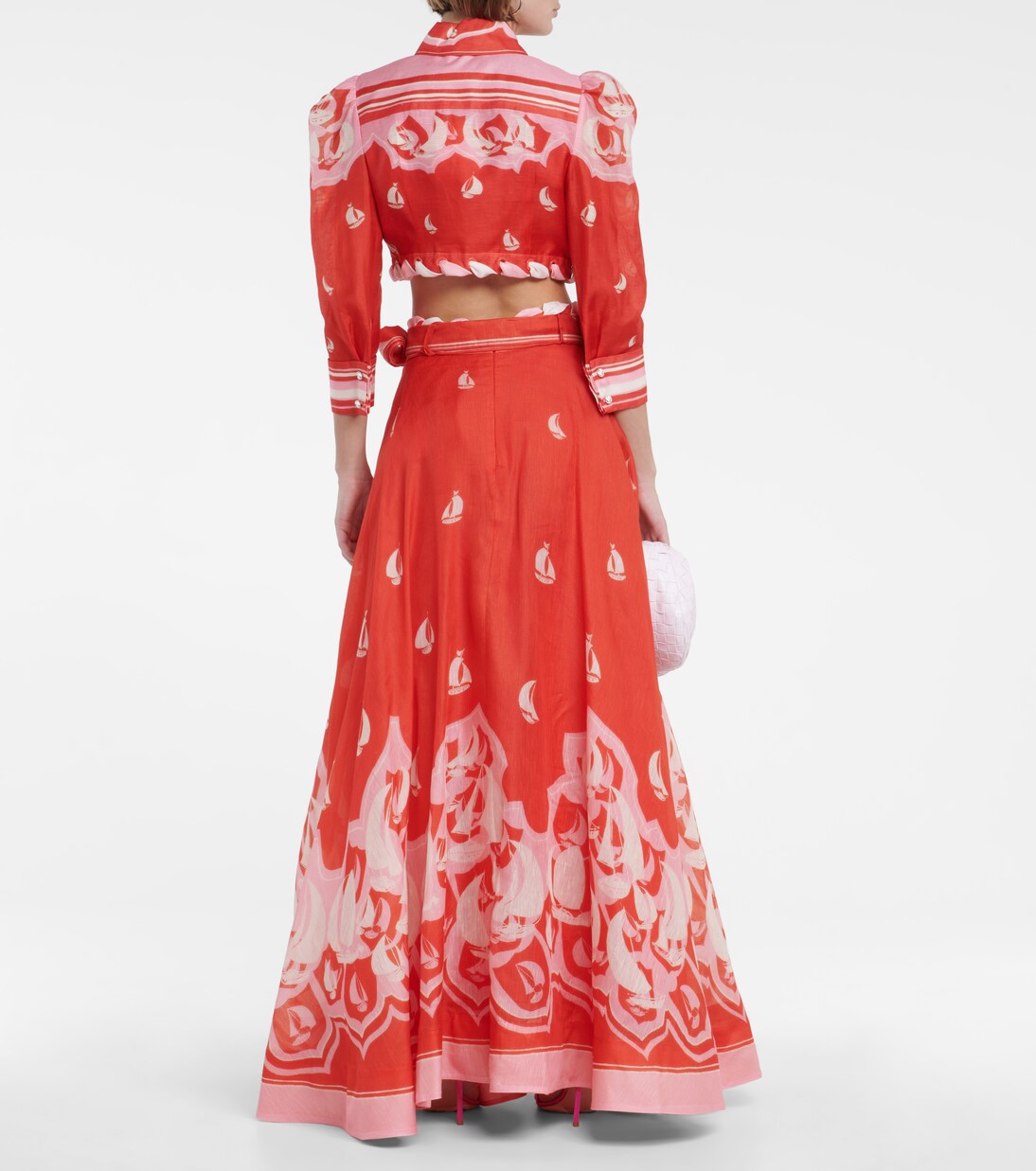 Hemd High Tide aus Leinen und Seide | Zimmermann