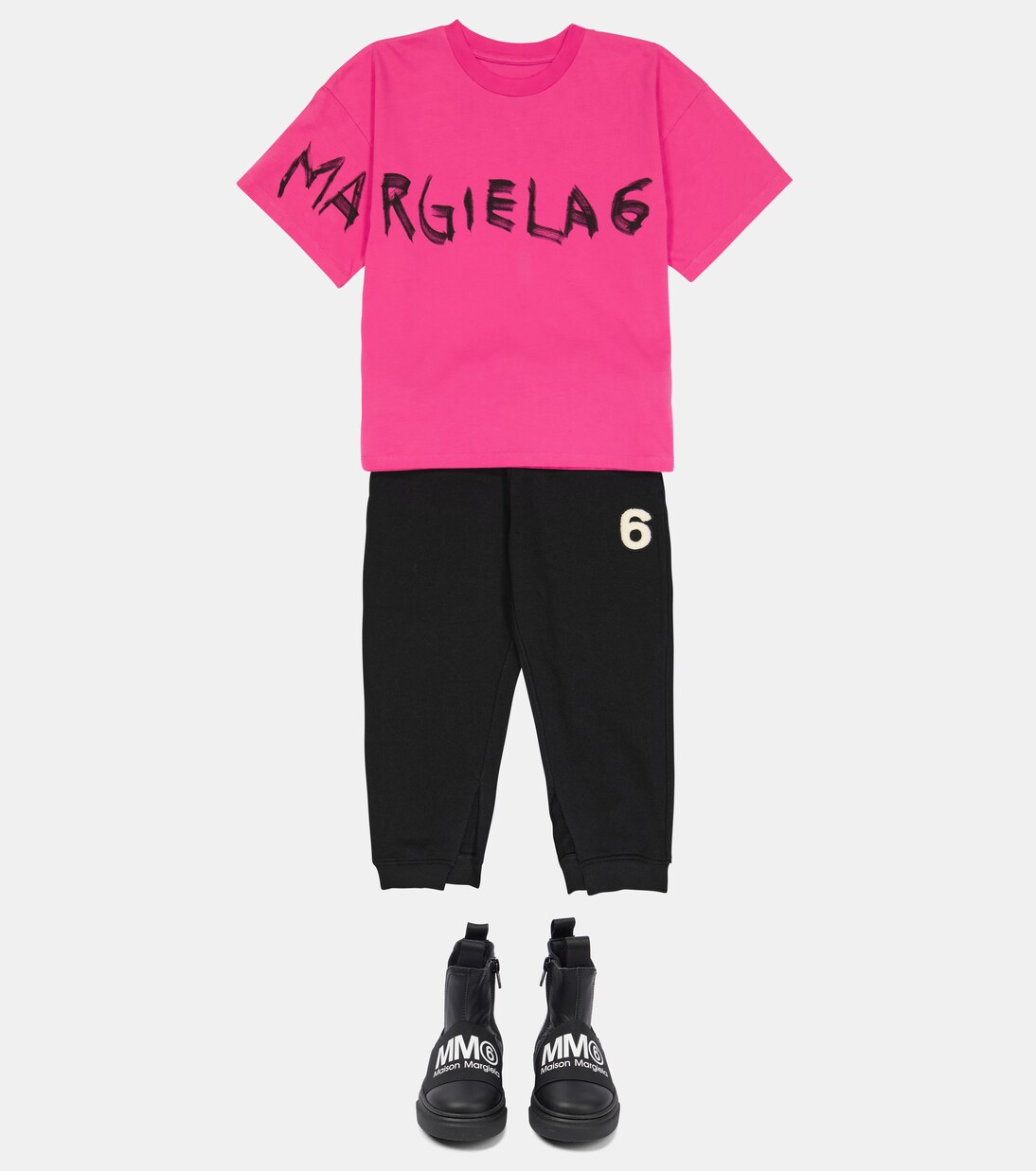 Cotton jersey sweatpants | MM6 Maison Margiela Kids