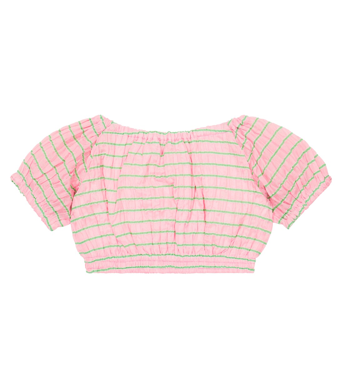 Alma striped seersucker top | Paade Mode