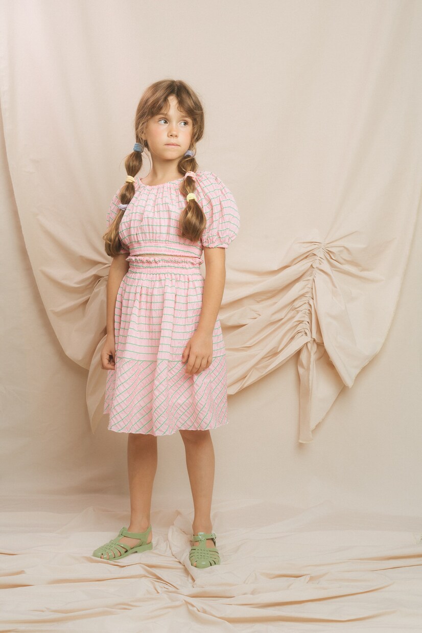 Alma striped seersucker top | Paade Mode