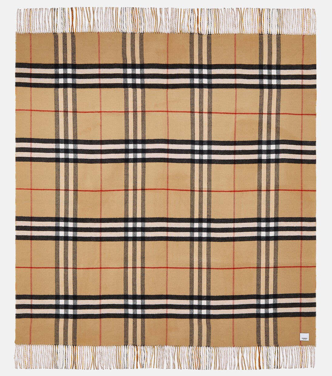 Burberry Check wool and cashmere throw | Burberry