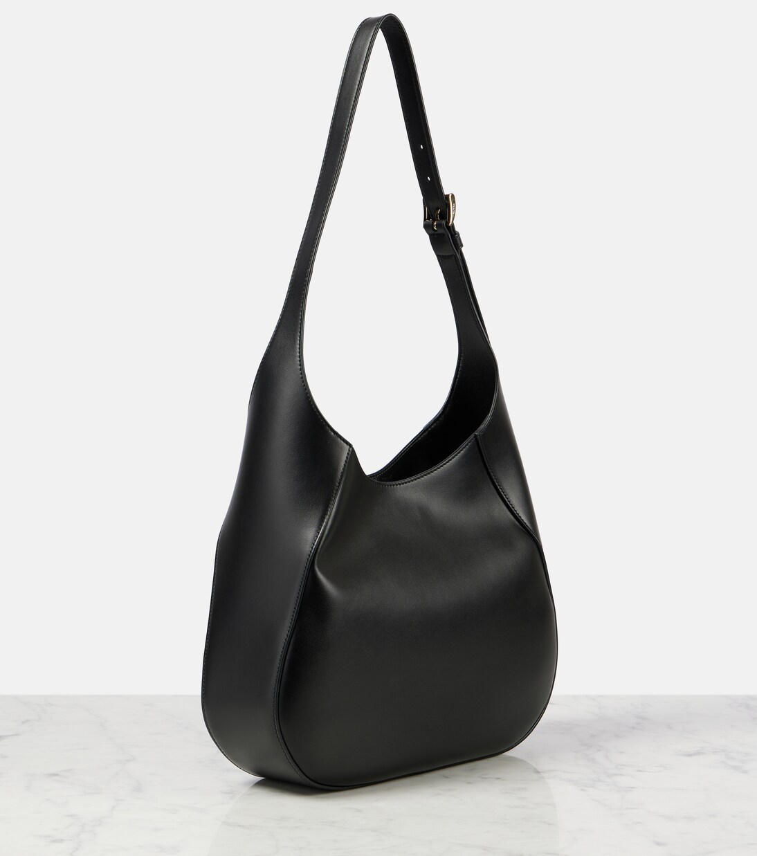 City Medium leather shoulder bag  | Prada