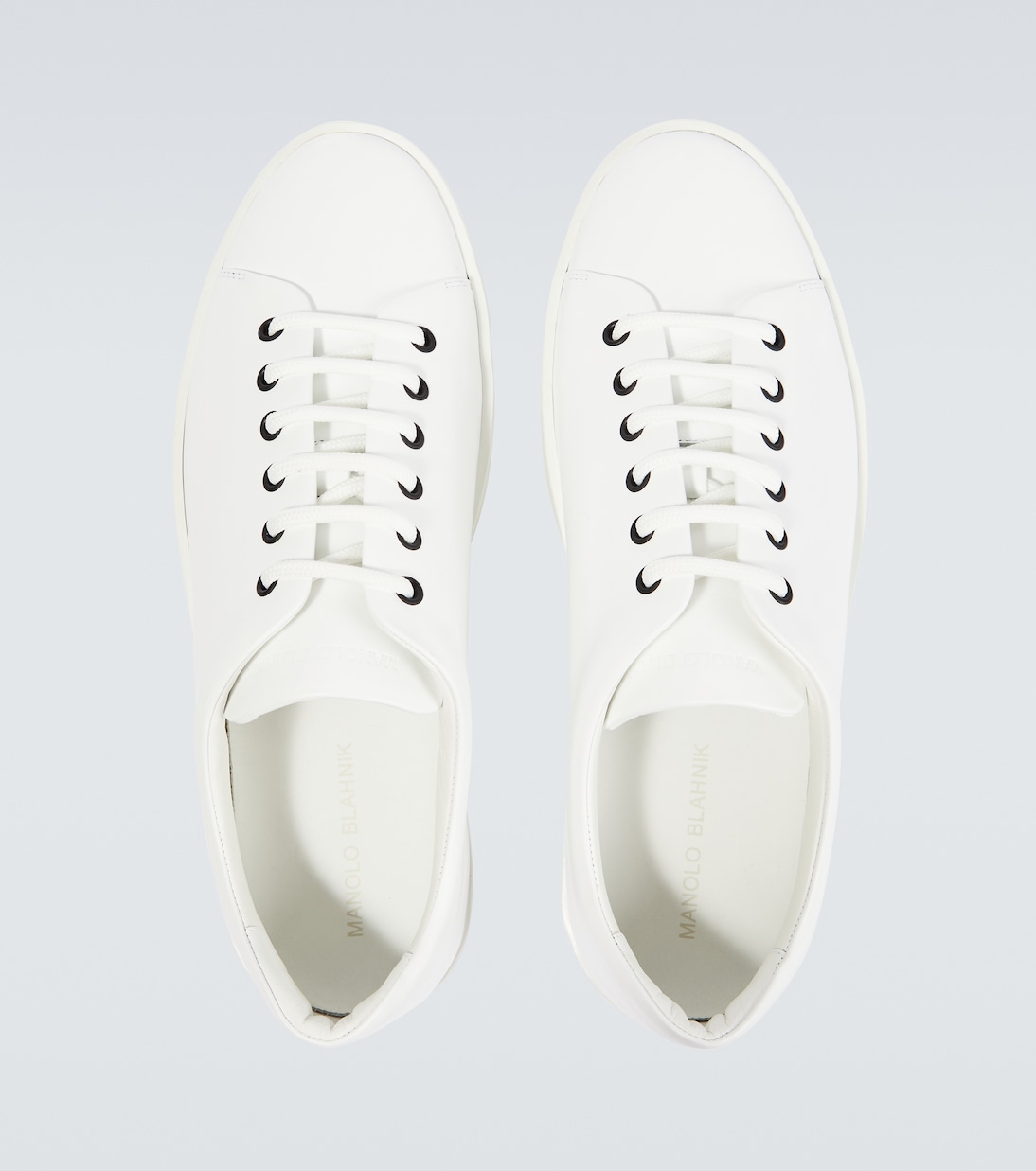 Semanado leather sneakers | Manolo Blahnik