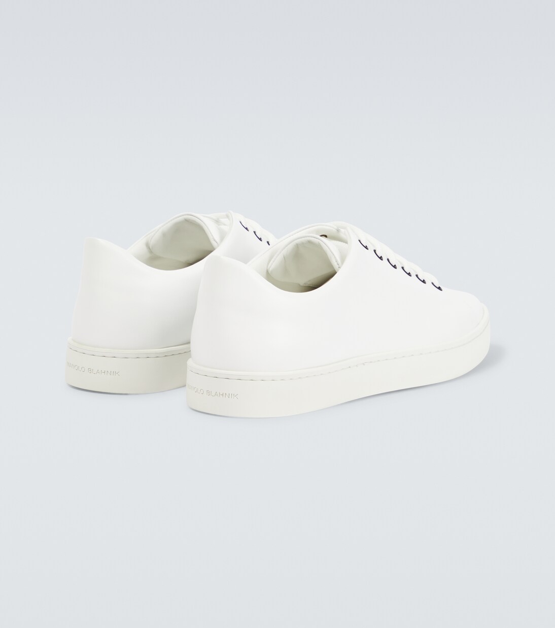 Semanado leather sneakers | Manolo Blahnik