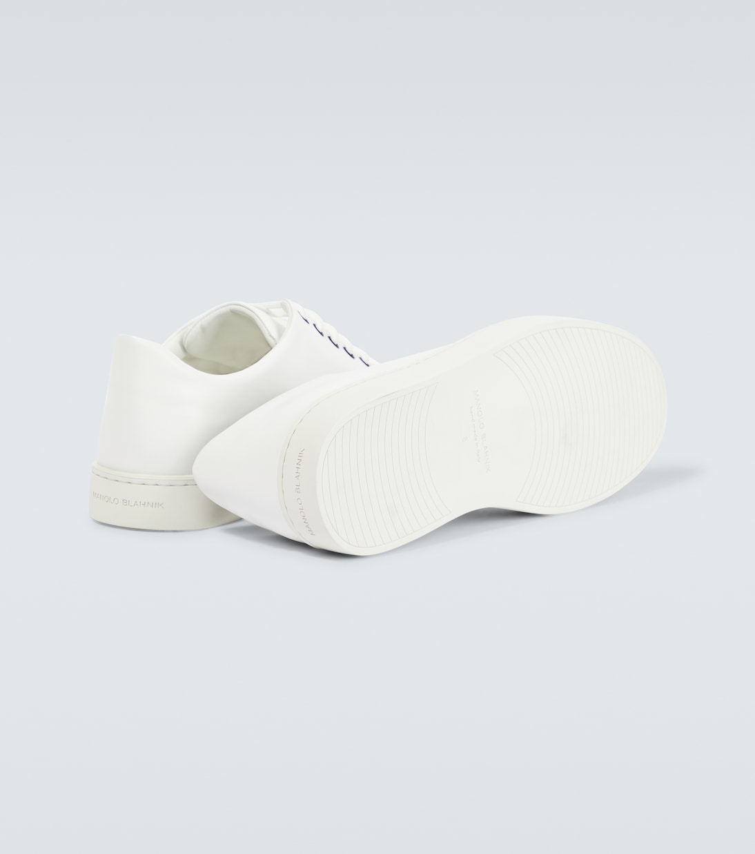 Semanado leather sneakers | Manolo Blahnik