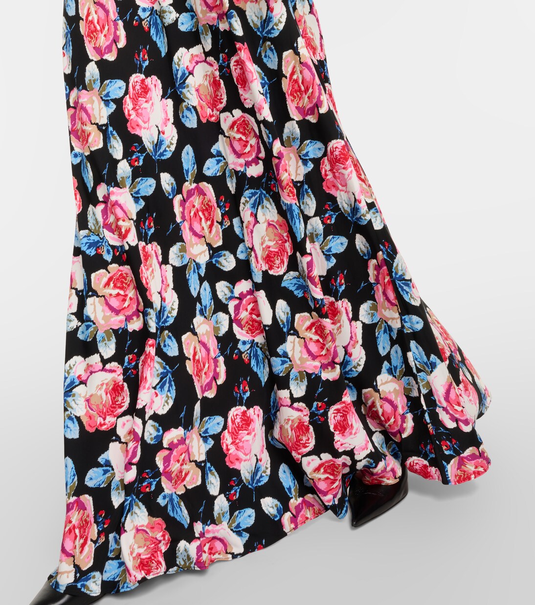 Bedrucktes Maxikleid Monika aus Satin | Diane von Furstenberg