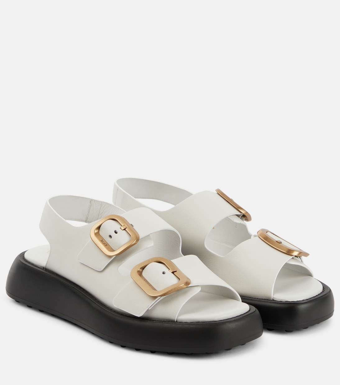 Gomma leather sandals | Tod's