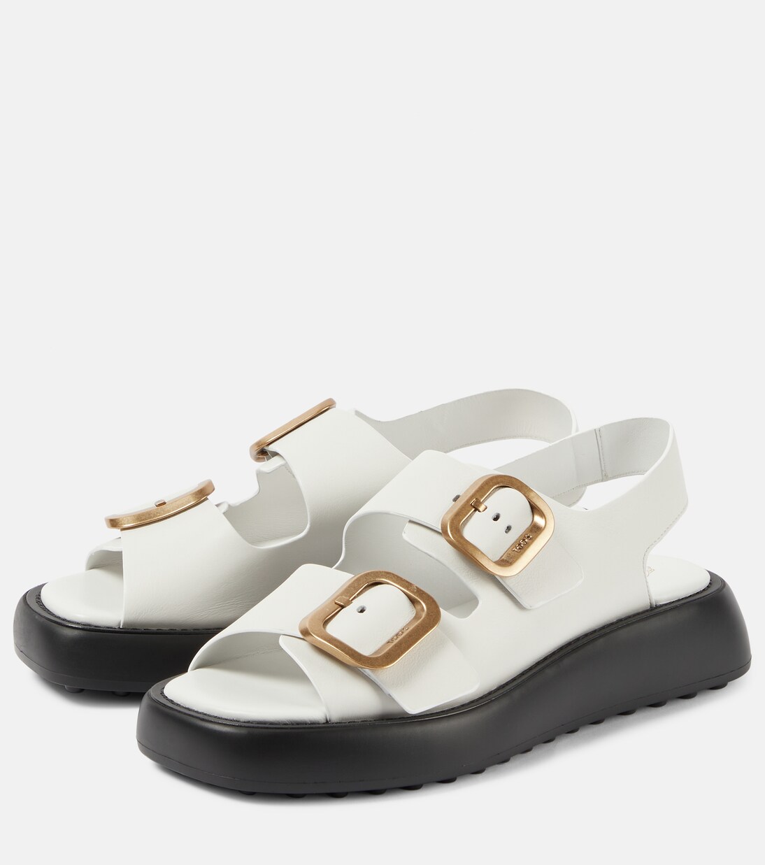 Gomma leather sandals | Tod's