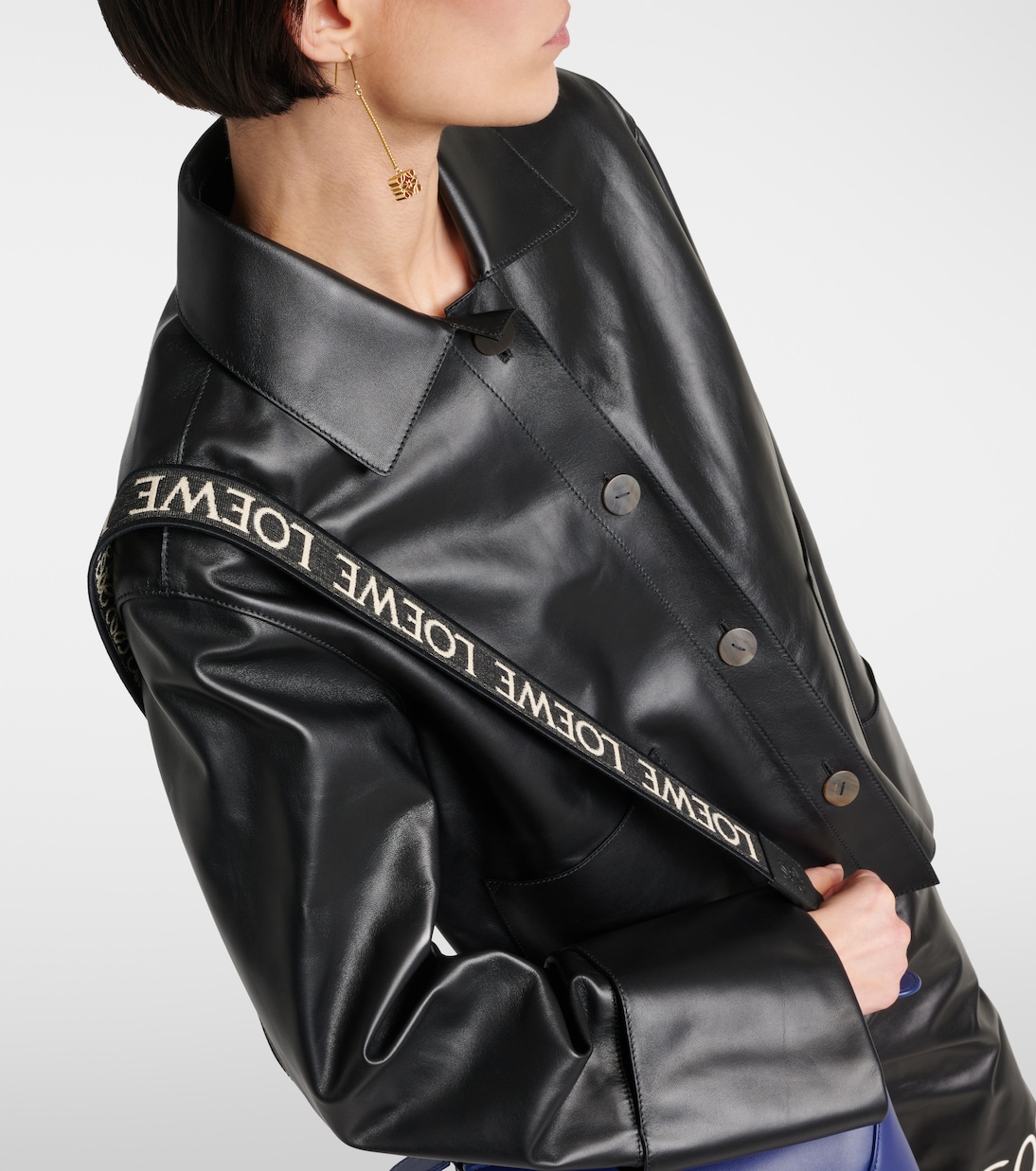 Tracolla in jacquard con logo | Loewe