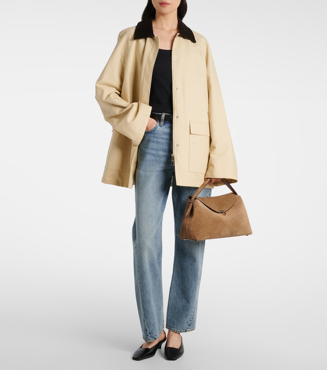 Cotton-blend T-shirt | Toteme