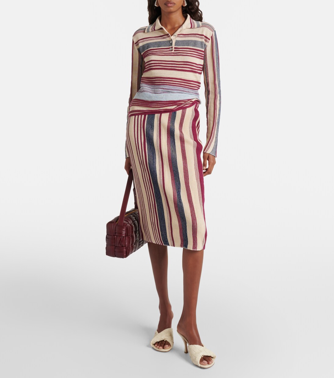 Blink 80 leather mules | Bottega Veneta