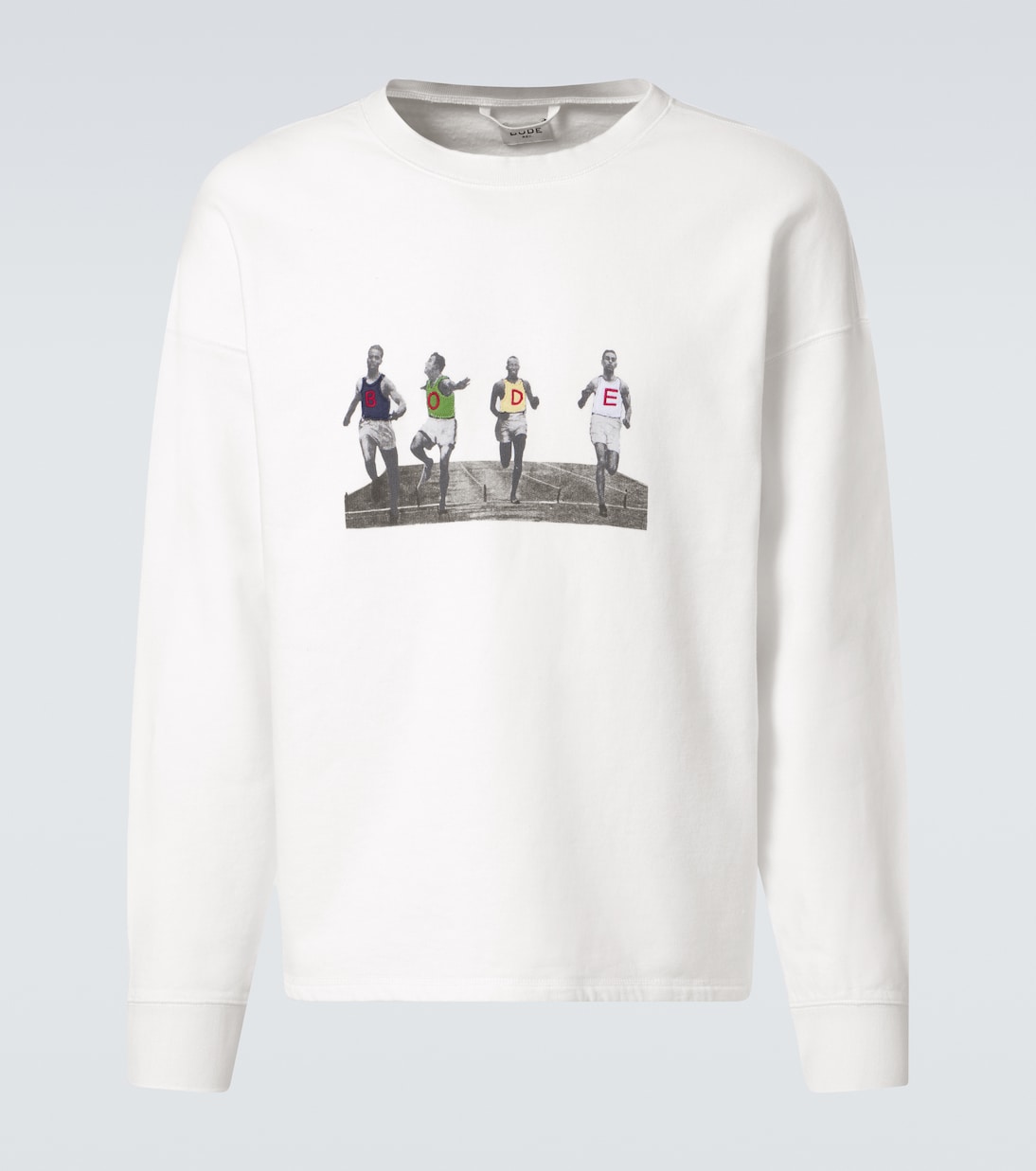 Sudadera Finish Line de algodón | Bode