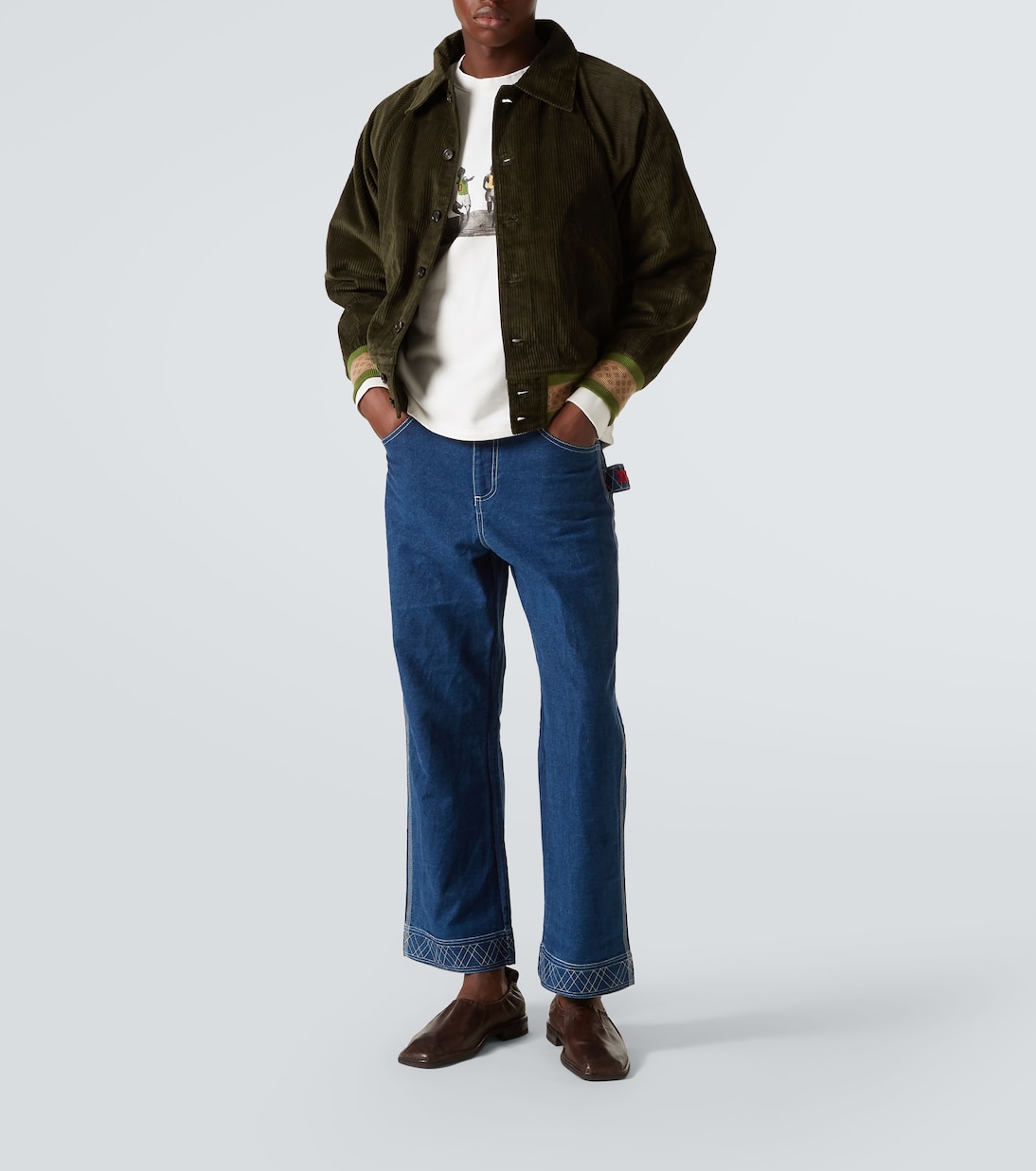 Sudadera Finish Line de algodón | Bode