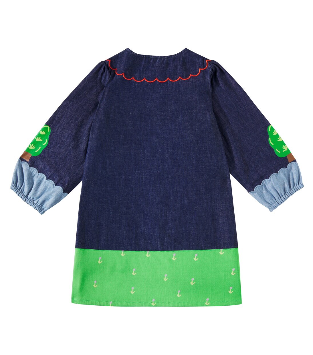Robe imprimée en jean | Stella McCartney Kids