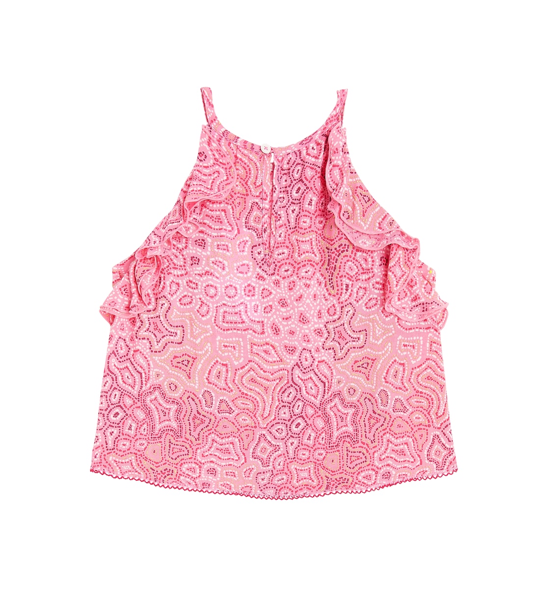 Alida ruffled top | Poupette St Barth Kids
